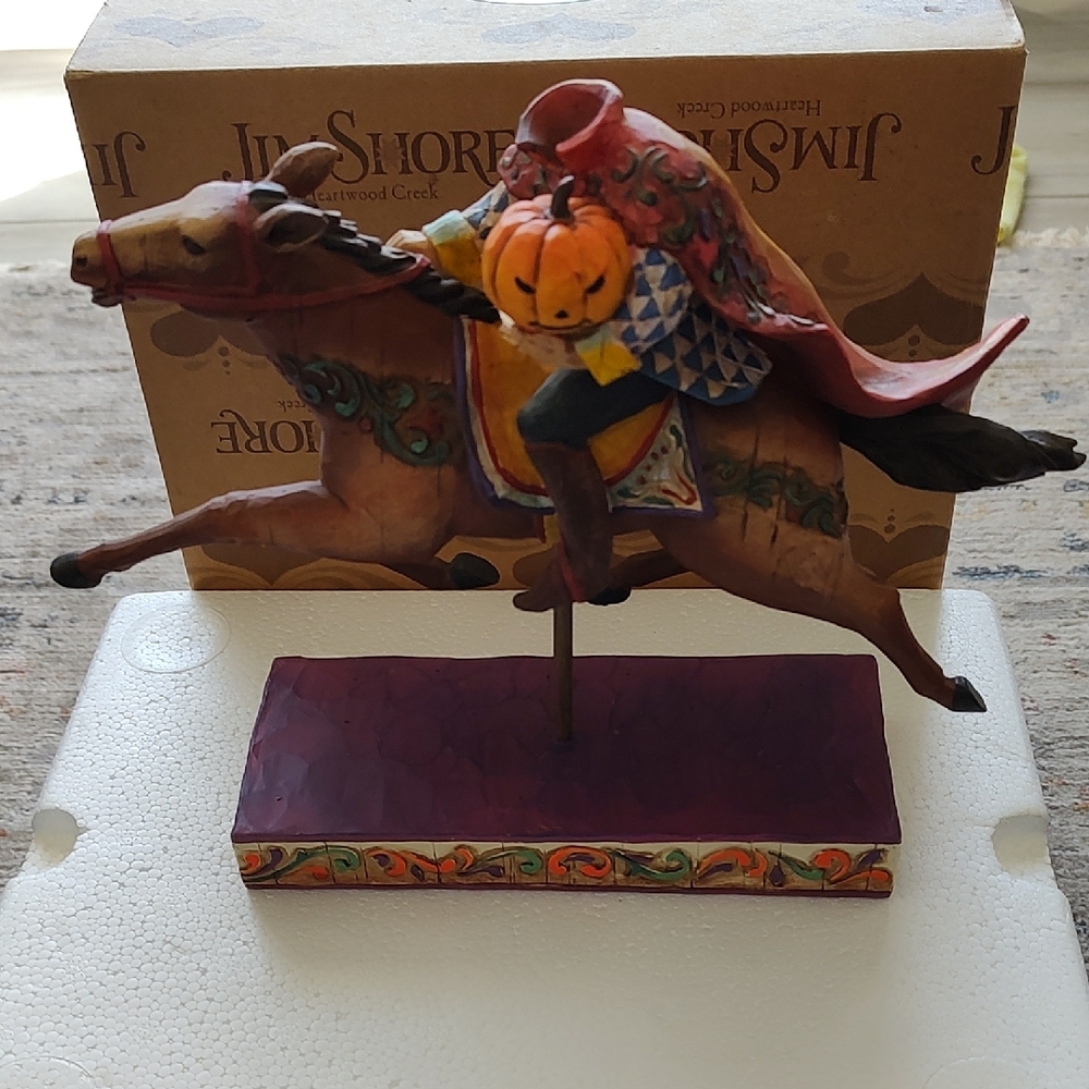 Jim Shore Multicolor Headless Horseman Figurine - Picture 10 of 12